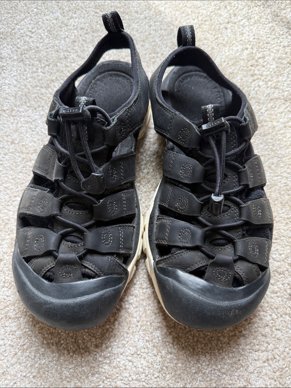 Keen Newport Sport Sandals Black Leather